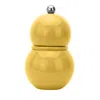 Addison Ross Lacquer Bobbin Salt Or Pepper Mill Grinder In Yellow