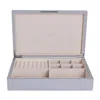 Addison Ross Lacquered Jewelry Box - Large In Gray