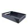 Addison Ross Lacquered Serving Tray In Black