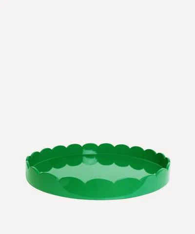 Addison Ross Large Round Lacquer Scallop Tray