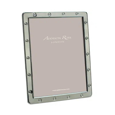 Addison Ross Locket Silver Plate Frame, 5 X 7 In Gray
