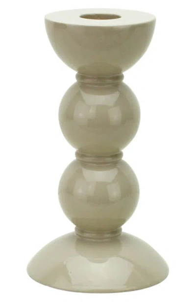 Addison Ross London Bobbin Candlestick In Neutral