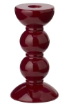 Addison Ross London Bobbin Candlestick In Red
