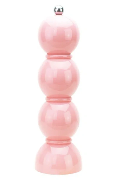 Addison Ross London Bobbin Salt & Pepper Grinder In Pink