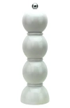 Addison Ross London Bobbin Salt & Pepper Grinder In White