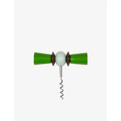 Addison Ross London Eaf Green Amie Bow Tie Corkscrew