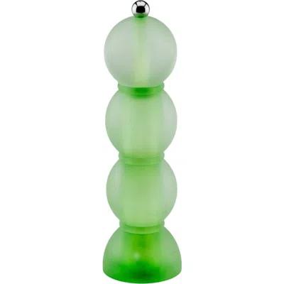 Addison Ross London Frost Salt & Pepper Mill In Green