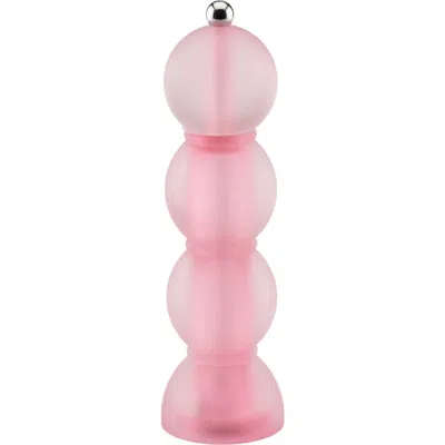 Addison Ross London Frost Salt & Pepper Mill In Pink