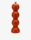 Addison Ross London Orange Bobbin Wooden Salt And Pepper Grinder 23.5cm
