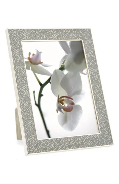 Addison Ross London Shagreen Finish Picture Frame In Grey