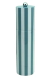 Addison Ross London Stripe Lacquer Wood Mill In Green