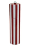 Addison Ross London Stripe Lacquer Wood Mill In Multi