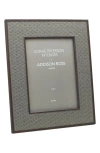 Addison Ross London X Sophie Paterson Rattan Picture Frame In Grey