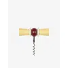 Addison Ross London Yellow Amie Bow Tie Corkscrew