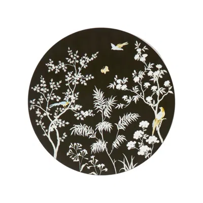 Addison Ross Ltd Uk Black Chinoiserie Placemats - Set Of 4 - Limited Edition