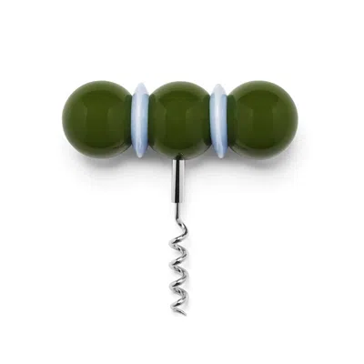 Addison Ross Ltd Uk Bobbin Corkscrew Khaki Green & Pale Denim