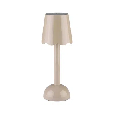 Addison Ross Ltd Uk Cappuccino Scallop Rechargeable Led Lamp
