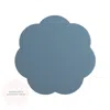 Addison Ross Ltd Uk Chambray Blue Lacquer Placemats - Set Of 4 - Limited Edition