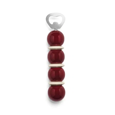 Addison Ross Ltd Uk Cherry And Cappuccino Bobbin Bottle Opener
