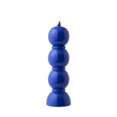 Addison Ross Ltd Uk Cobalt Bobbin Salt Or Pepper Mill In Blue