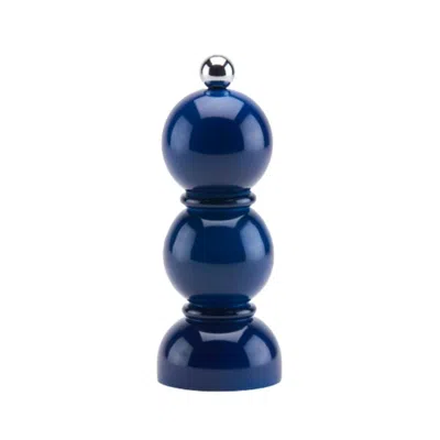 Addison Ross Ltd Uk Navy Mini Bob Salt Or Pepper Mill In Blue