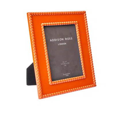 Addison Ross Ltd Uk Orange Bobbin Lacquer Photo Frame