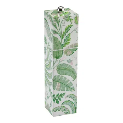 Addison Ross Ltd Uk Palm Beach Green Square Pillar Salt Or Pepper Mill