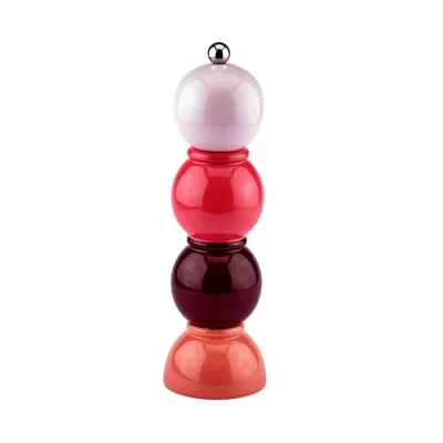 Addison Ross Ltd Uk Pink Multi Bob Salt Or Pepper Mill