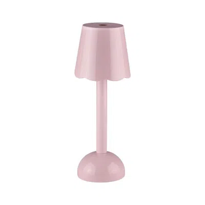 Addison Ross Ltd Uk Pink Scallop Rechargeable Led Lamp