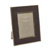 Addison Ross Ltd Uk Sophie Paterson Photo Frame Charcoal Grey Velvet 5 X 7" In Brown
