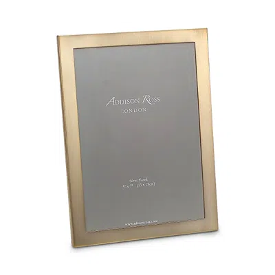 Addison Ross Matte Gold Frame With Squared Corners, 4 X 6 In Gray
