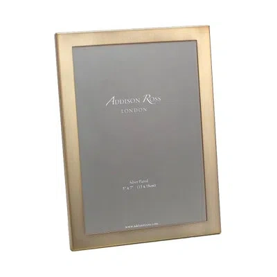 Addison Ross Matte Gold With Squared Corners Metal Pictrure Frame