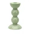 Addison Ross Medium Bobbin Candlestick Holder In Multi