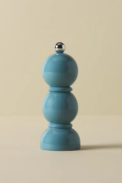 Addison Ross Mini Bobbin Salt And Pepper Grinder In Blue