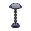 Addison Ross Navy Lacquer Rechargeable Bobbin Led Lamp In Blue