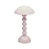 Addison Ross Pale Pink Bobbin Led Lamp