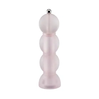 Addison Ross Pale Pink Frosty Bobbin Salt Or Pepper Mill