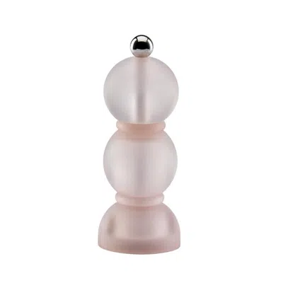 Addison Ross Pale Pink Frosty Mini Bob Salt Or Pepper Mill