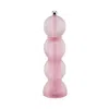 Addison Ross Pink Frosty Bobbin Salt Or Pepper Mill