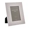 Addison Ross Cappuccino Gingham Lacquer Photo Frame
