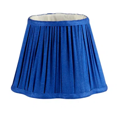 Addison Ross Sample Scallop Lampshade Cobalt 16cm