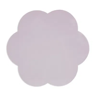Addison Ross Scalloped Lacquer 16 Placemats, Set Of 4 In Purple