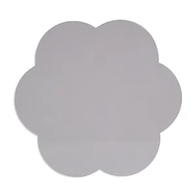 Addison Ross Scalloped Lacquer 16 Placemats, Set Of 4 In Gray