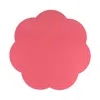 Addison Ross Scalloped Lacquer 16 Placemats, Set Of 4 In Watermelon