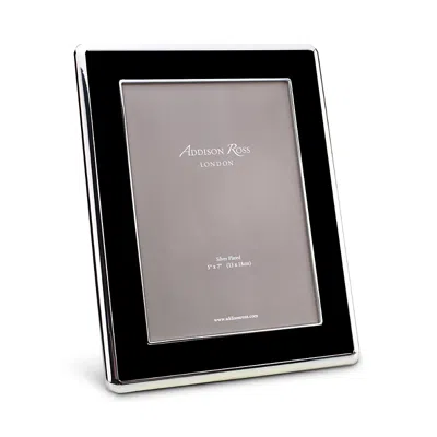 Addison Ross Silver & Black Curved Frame, 8 X 10