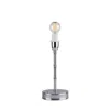 Addison Ross Silver Bamboo Rechargeable Lamp Base - 25cm