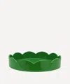 Addison Ross Small Round Lacquer Scallop Tray