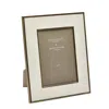 Addison Ross Sophie Paterson Photo Frame Cream Velvet 5 X 7" In Brown