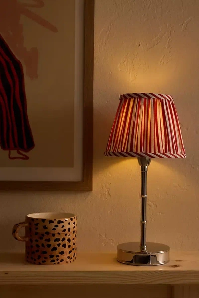 Addison Ross Stripe Empire Lamp Shade In Brown