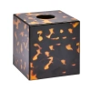 Addison Ross Tortoiseshell Square Tissue Box